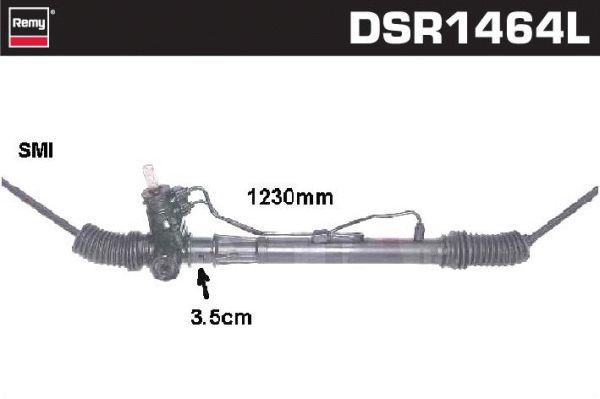DELCO REMY Stūres mehānisms DSR1584L